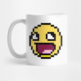 Awesome Face 8-bit Mug